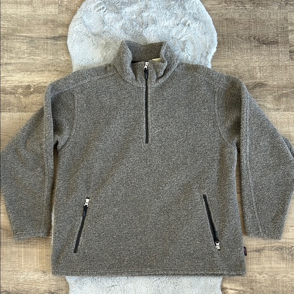 Vintage Obermeyer 1/2 Zip Sweater Pullover size L - Picture 1 of 6